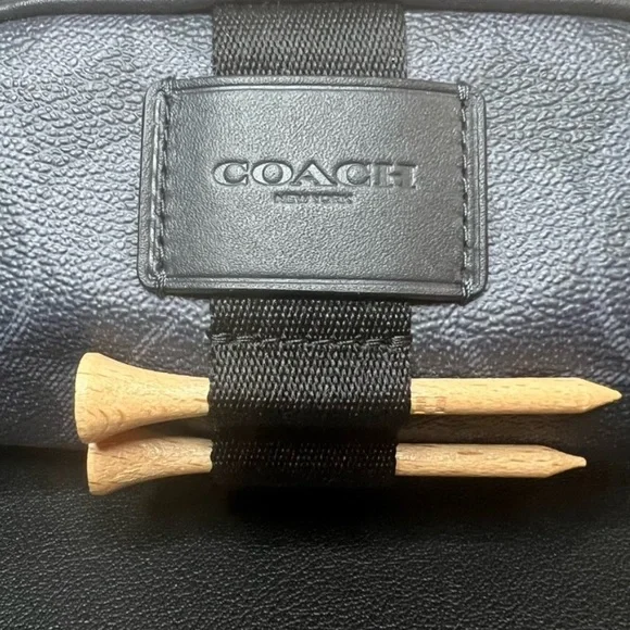 NWT ⛳️ Coach Golf Pouch Set